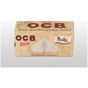 OCB rolovací papírky organic hemp rolls 4 m