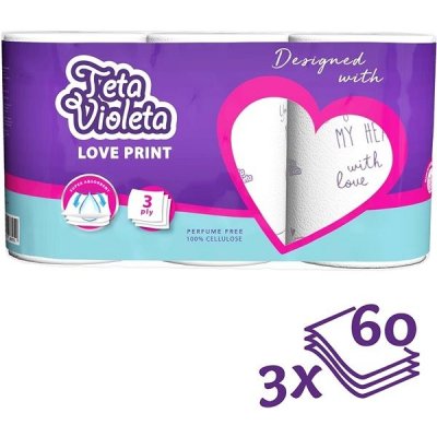VIOLETA Love 3 vrstvy / 3 role – Zboží Dáma