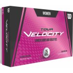 Wilson Staff Tour Velocity Women bílé 15 ks – Zboží Dáma