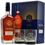 Metaxa 12* 40% 0,7 l (kazeta 2 sklenice) – Hledejceny.cz