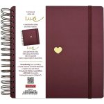 BALOUŠEK TISK Scrapbook Luxi, 210 × 210 mm, lamino, bordó – Zboží Živě