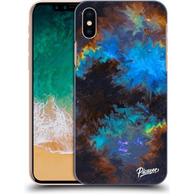 Pouzdro Picasee silikonové Apple iPhone X/XS - Space čiré – Zboží Mobilmania