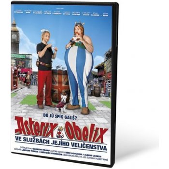 Asterix a Obelix ve službách jejího veličenstva DVD