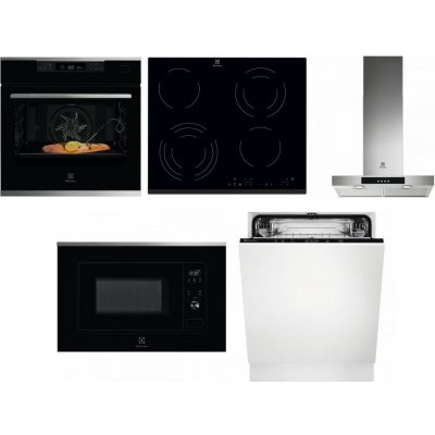 Set Electrolux KOBCS31X + EHF6343FOK + LFT426X + LMS2203EMX + EEA27200L – Hledejceny.cz