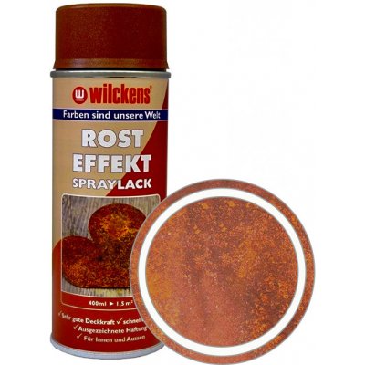 WILCKENS Dekorační barva ve spreji designový efekt rzi Rost Effekt spray 400ml – Hledejceny.cz