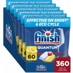 Finish Quantum All in 1 kapsle do myčky Lemon 6 x 60 ks – Sleviste.cz