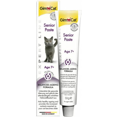 GimCat Senior Pasta 50 g – Zbozi.Blesk.cz