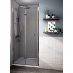 ROSS SMART 90 - zalamovací sprchové dveře do niky 86-91x185 cm Lze instalovat na pravou nebo na levou stranu – Zboží Mobilmania