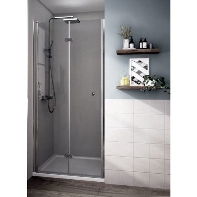 ROSS SMART 90 - zalamovací sprchové dveře do niky 86-91x185 cm