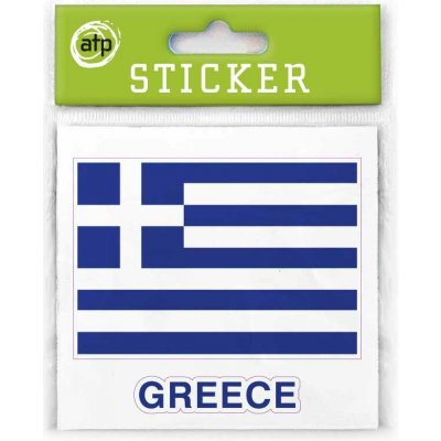 ATP - samolepka řecká vlajka (GREECE) – Hledejceny.cz