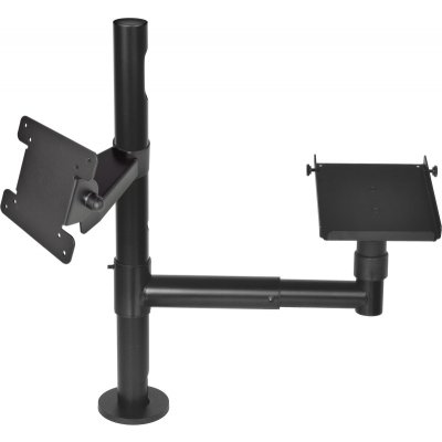 Virtuos Pole - Sestava - stojan 500 mm s prodluž. ramenem a držáky VESA a pokladní tiskárny – Zboží Živě