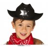 Dětský karnevalový kostým kovbojský klobouk filcový