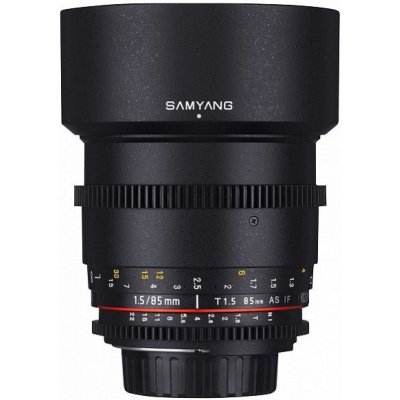 Samyang 85mm T1.5 VDSLR II Canon