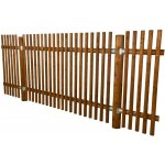 DŘEVĚNÝ PLOT - typ PREMIUM - v. 150 cm – Zbozi.Blesk.cz