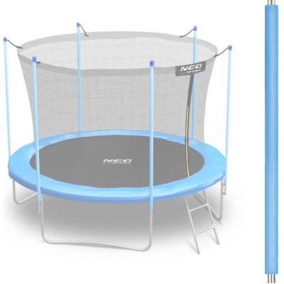 Trampolína horní sloupek s vnitřní sítí 6 ft modrá Neo-Sport – Zboží Mobilmania