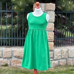ObleCzech letní šaty July na ramínka zelená