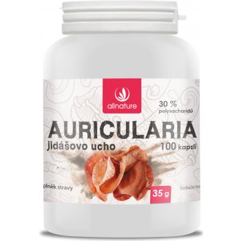 Allnature Auricularia Jidášovo ucho 100 kapslí