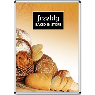 Jansen Display Klaprám 700 x 1000 mm oblý roh profil 25 mm 731 x 1031 mm – Sleviste.cz