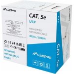 Lanberg LCU5-15CC-0305-S LAN CAT.5E, 305m, černý – Zbozi.Blesk.cz