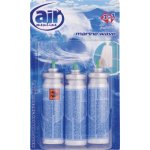 Air Menline Marine Wave Happy Osvěžovač vzduchu náhradní náplň 3 x 15 ml sprej – Zbozi.Blesk.cz