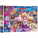 Trefl Tlapková patrola Šťastní psi XXL Super Shape 60 dílků – Sleviste.cz