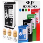 Pokladnička trezor Ramiz ZGR.LK-G982.CZ bílo-černá – Zboží Dáma