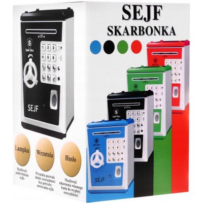 Pokladnička trezor Ramiz ZGR.LK-G982.CZ bílo-černá – Zboží Dáma