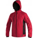 Canis CXS VEGAS pánská softshellová bunda zimní červeno černá – Zboží Mobilmania