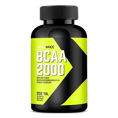 Vitalmax BCAA 2000 200 tablet – Zboží Mobilmania