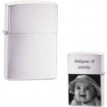 Zippo broušený chrom 725215 – Zboží Dáma