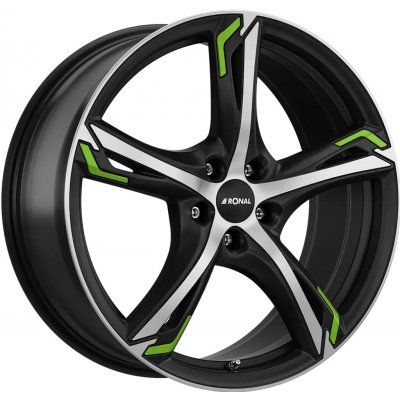 Ronal R62 7,5x17 5x108 ET55 green – Hledejceny.cz
