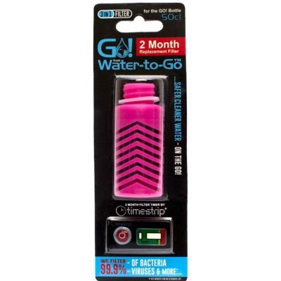 BCB Adventure filtr pro lahev Water To Go ADV029 pink – Zboží Mobilmania