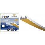TRELLEBORG Těsnění TLT do oken a dveří, profil "K", 9 x 4 mm x 6 m, hnědé – Zboží Mobilmania