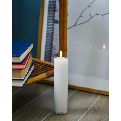 SIRIUS LED svíčka Sille bílá 20 cm – Hledejceny.cz
