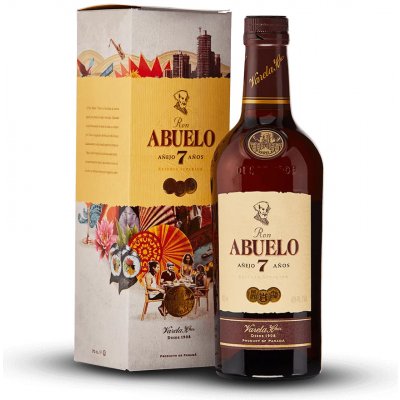 Ron Abuelo Anejo 7y 40% 0,7 l (karton)