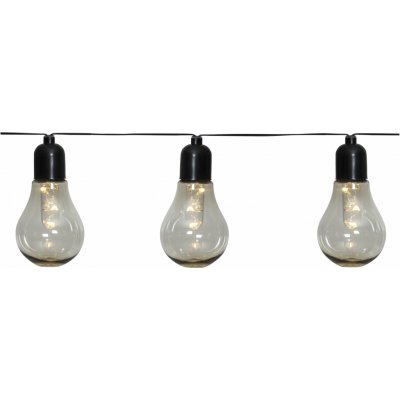 STAR TRADING Venkovní LED světelný řetěz GLOW 10xLED D.4m černý – Zboží Dáma