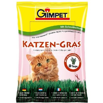 GimCat tráva pro kočky v sáčku 100 g