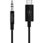 Belkin F7U079bt03-BLK RockStar 3,5mm Aud./USB-C, 0,9m, černý – Hledejceny.cz