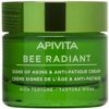 Přípravek na vrásky a stárnoucí pleť Apivita Bee Radiant extra výživný pleťový krém proti stárnutí a na zpevnění pleti 50 ml