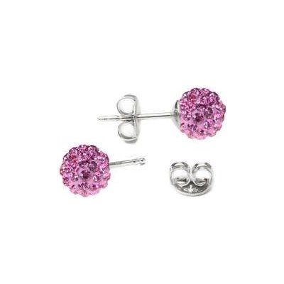 NUBIS® stříbrné kuličky Crystals from Swarovski® Rose SWAG06-RO – Hledejceny.cz