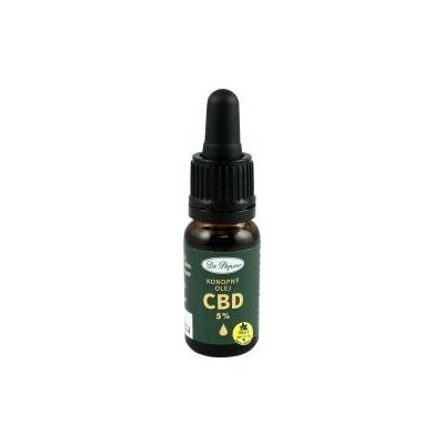 Dr. Popov CBD 5% konopný olej 10 ml – Zboží Mobilmania