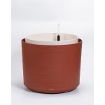 Plastia Samozavlažovací velkoobjemový květináč Berberis 55 terakota + slonová kost – Hledejceny.cz