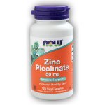 Now Foods Pikolinát Zinku 50 mg 120 kapslí – Hledejceny.cz