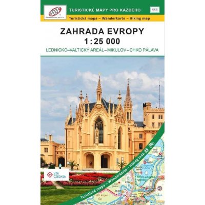 Zahrada Evropy 1 : 25 000 / Turistické mapy pro každého – Zboží Mobilmania