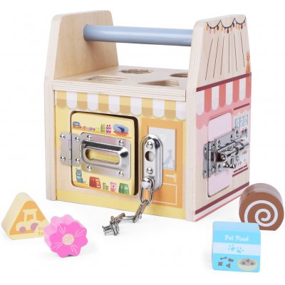 Derrson motorický domeček se zámky – Zboží Dáma