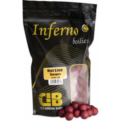 Carp Inferno boilies Hot Line Škorpion 1kg 20 mm – Hledejceny.cz