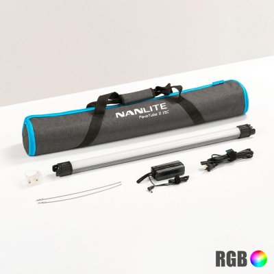 NANLITE Pavotube II 15C LED RGBWW Tube Light 1 Light Kit – Zboží Mobilmania