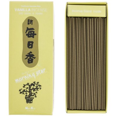 Nippon Kodo japonské vonné tyčinky Morning Star Vanilla 200 ks – Sleviste.cz