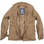 Brandit M65 Standard zateplená bunda camel – Zboží Mobilmania