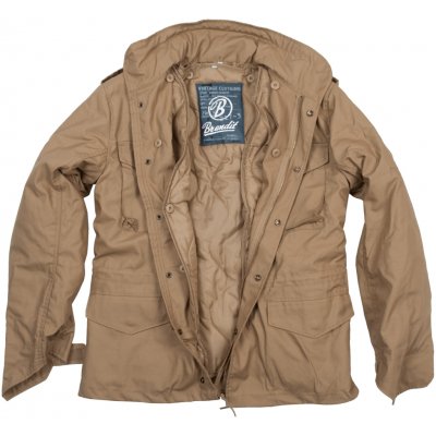 Brandit M65 Standard zateplená bunda camel – Zboží Mobilmania